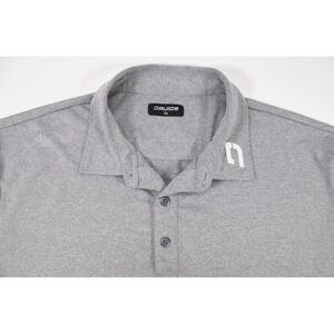 Druids Gray Golf Performance Polo Shirt Men's XXL Short Sleeves